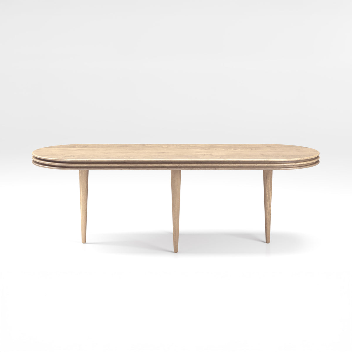 DK3 Groove Oval Coffee Table