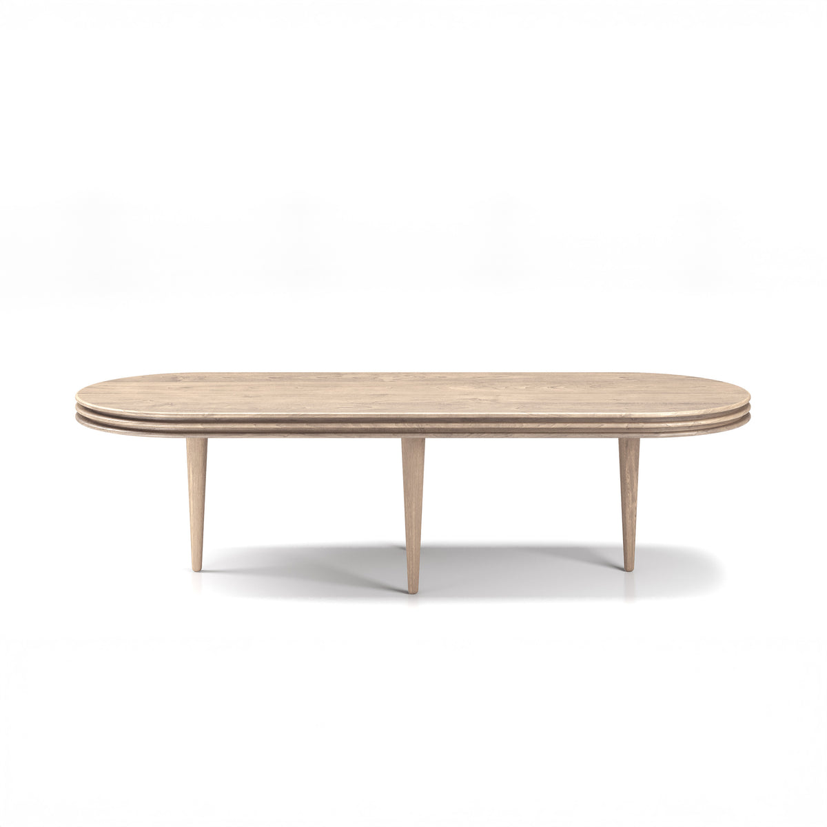 DK3 Groove Oval Coffee Table