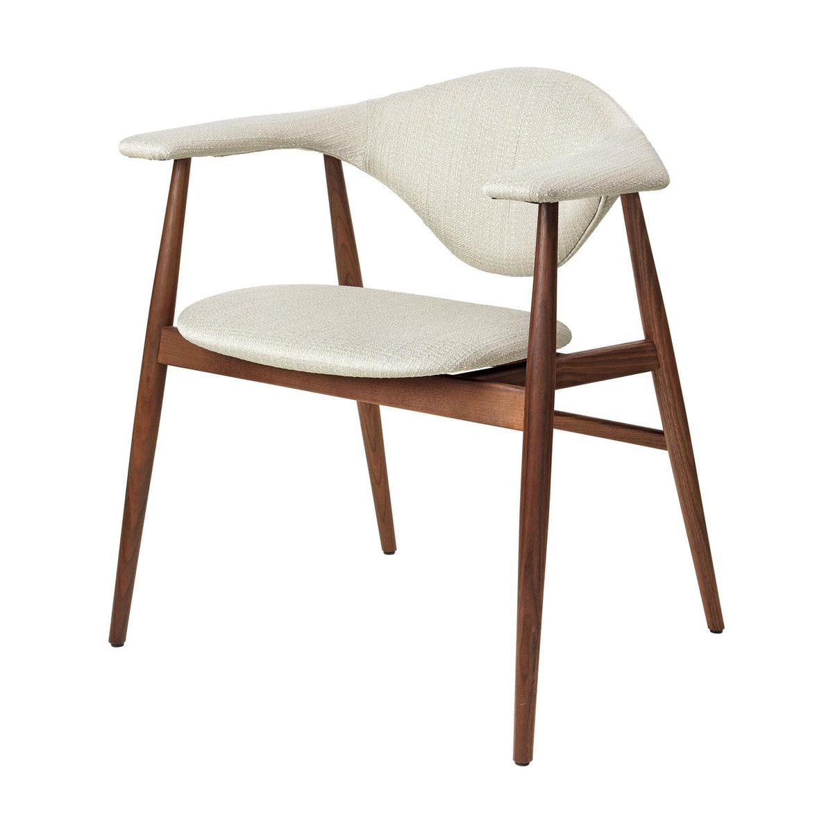 GUBI Masculo Dining Chair, Fully Upholstered