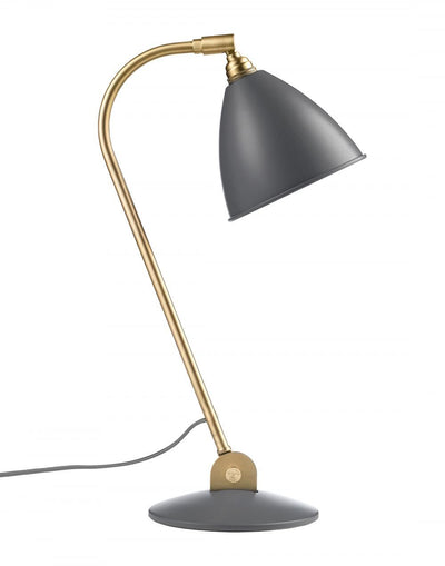 Ex-Display GUBI Bestlite BL2 Table Lamp - Brass, Grey