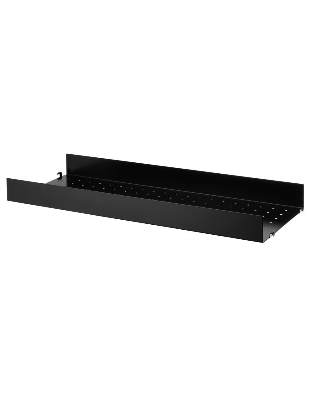 String Furniture String Metal Shelf with High Edge