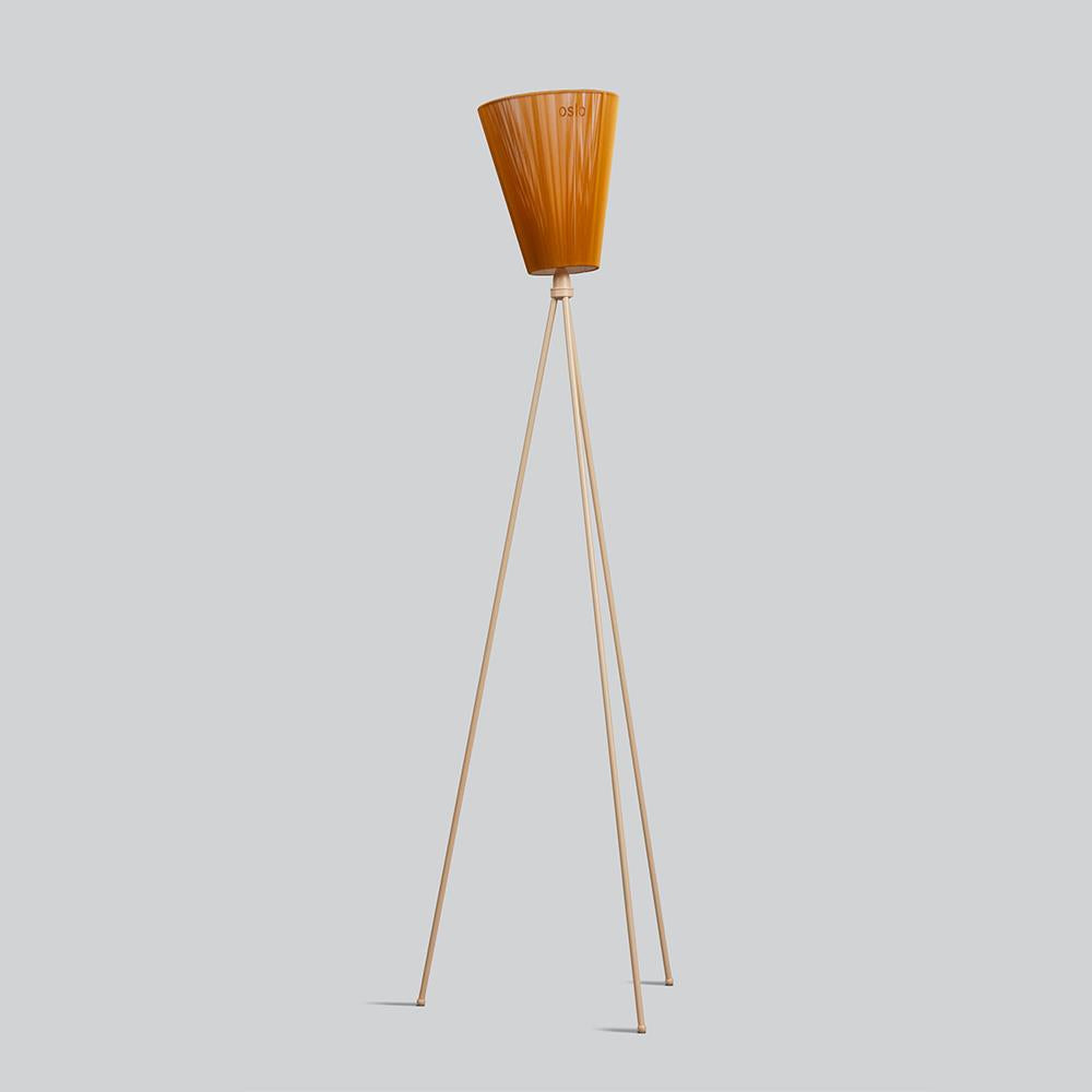 Northern Oslo Wood Floor Lamp