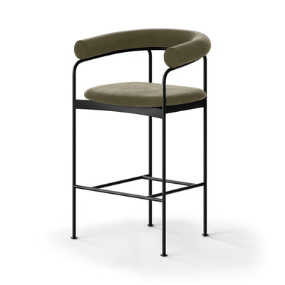 DK3 Baia Counter Stool, Upholstered