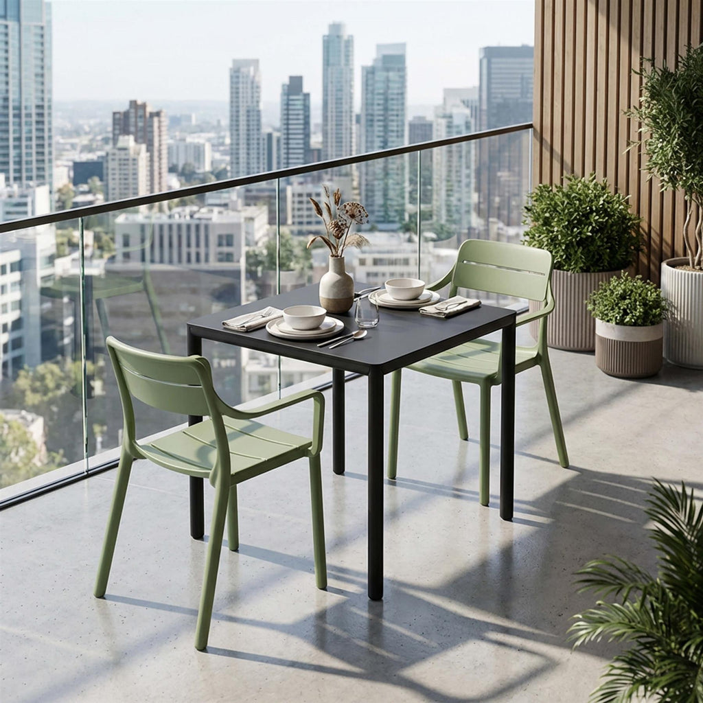 Nardi Cassia Balcony Furniture Set - Curated by Holloways of Ludlow
