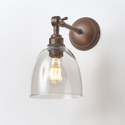 Old School Electric Bell Wall Light : Adjustable Arm