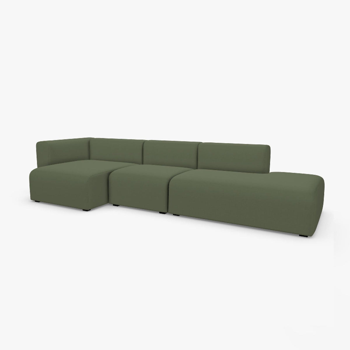 HAY Mags Sofa 3+ Seater Combination 4 Left