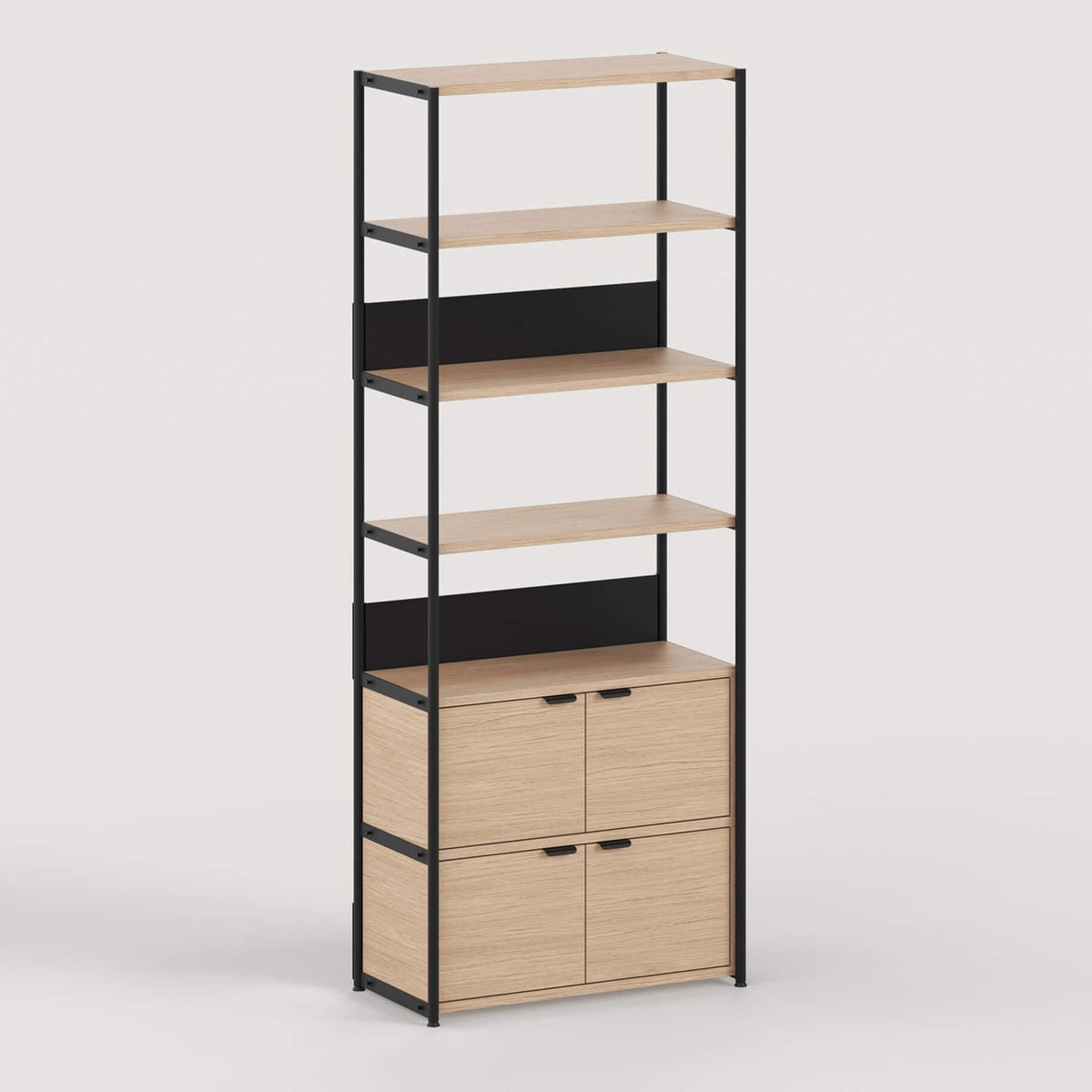 TIPTOE Unit Shelf Level 5 & 6 with Double Doors Shelf