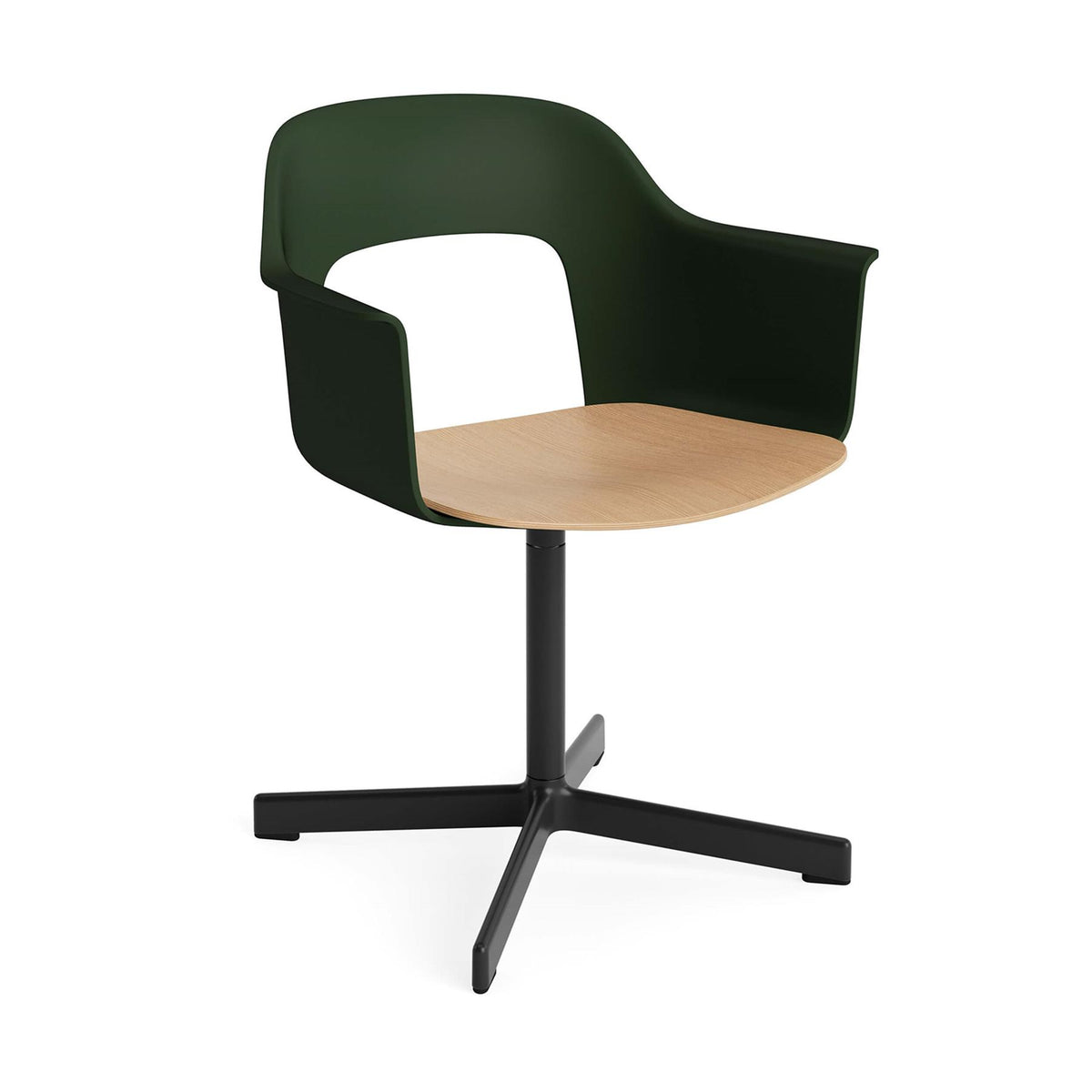 HAY Layout Armchair 232 with 4 Star Swivel Base