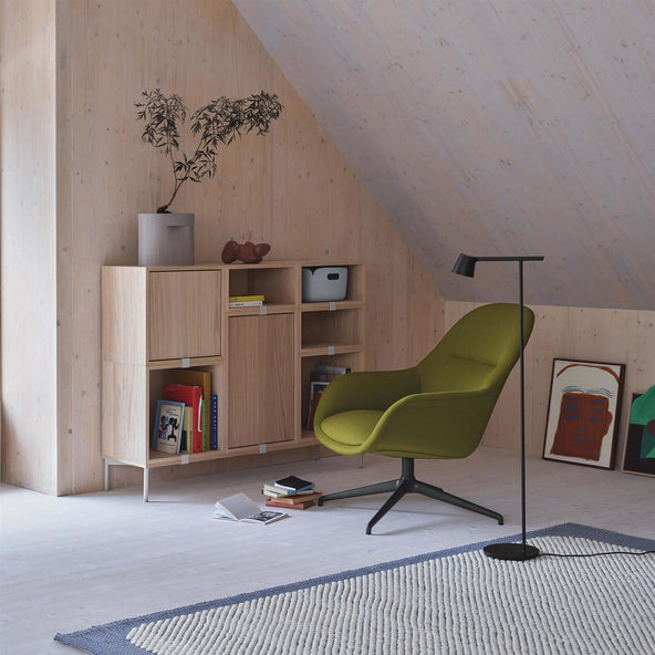 Muuto Fiber Lounge Armchair with Swivel Base – Holloways of Ludlow