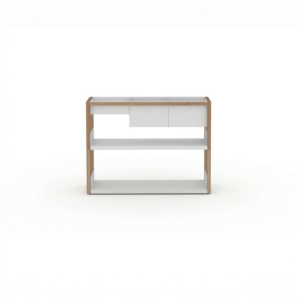 Case Furniture Lap Shelving, Low
