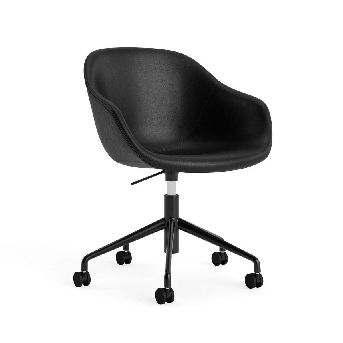HAY AAC 253 Chair, Upholstered - 5 Star Swivel Base, Gas Lift and Wheels