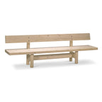 OneCollection Nordsø Bench with Back