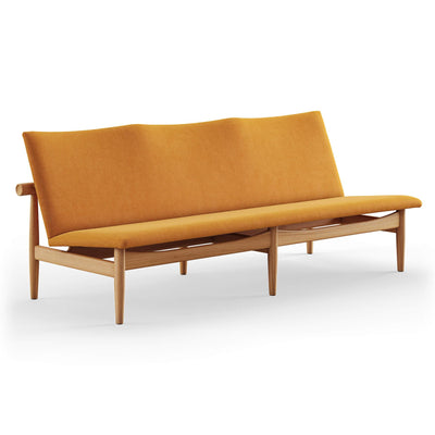 Finn Juhl The Japan 3 Seater Sofa in Dark Oiled Oak