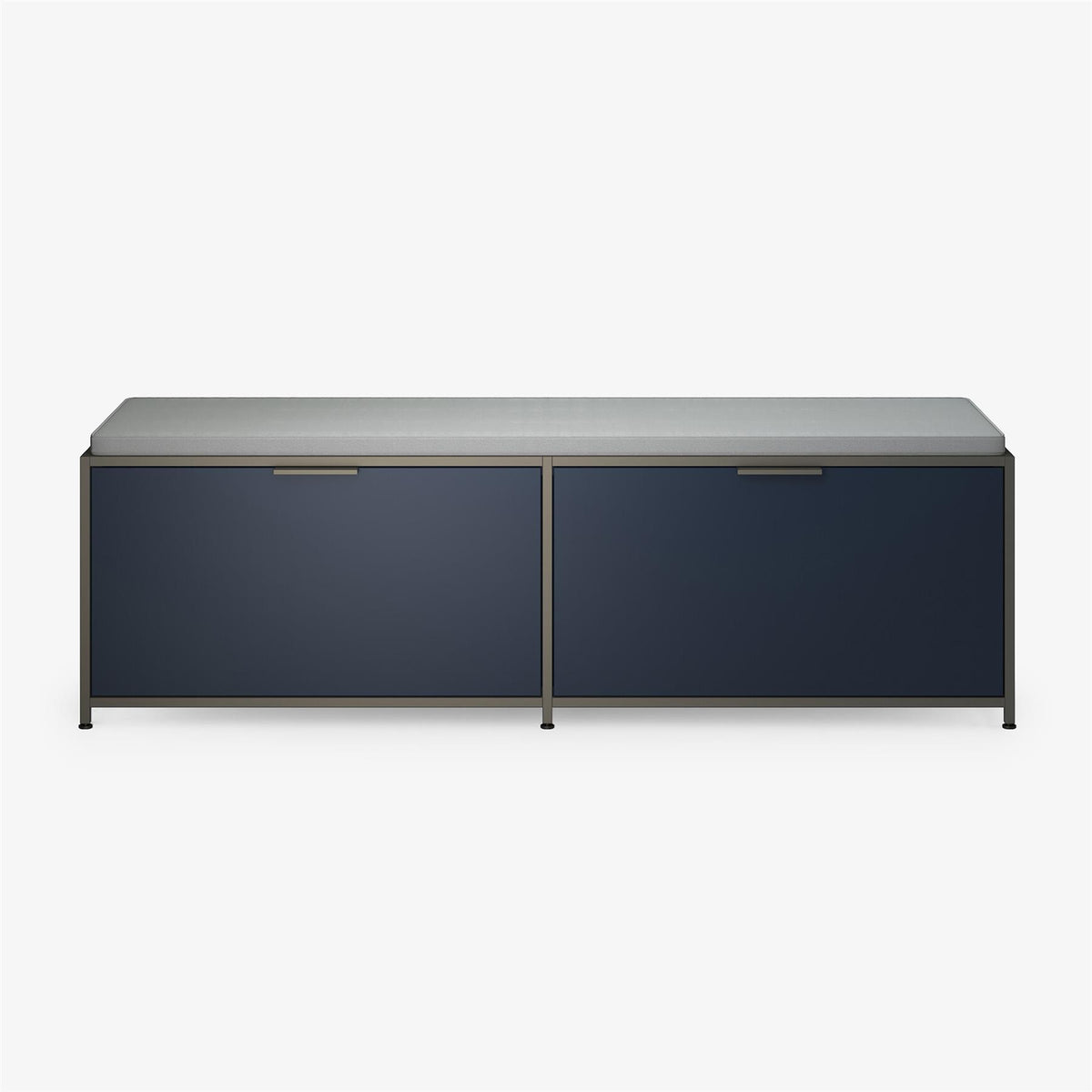 Ligne Roset Dita Bench with 2 Flap Doors