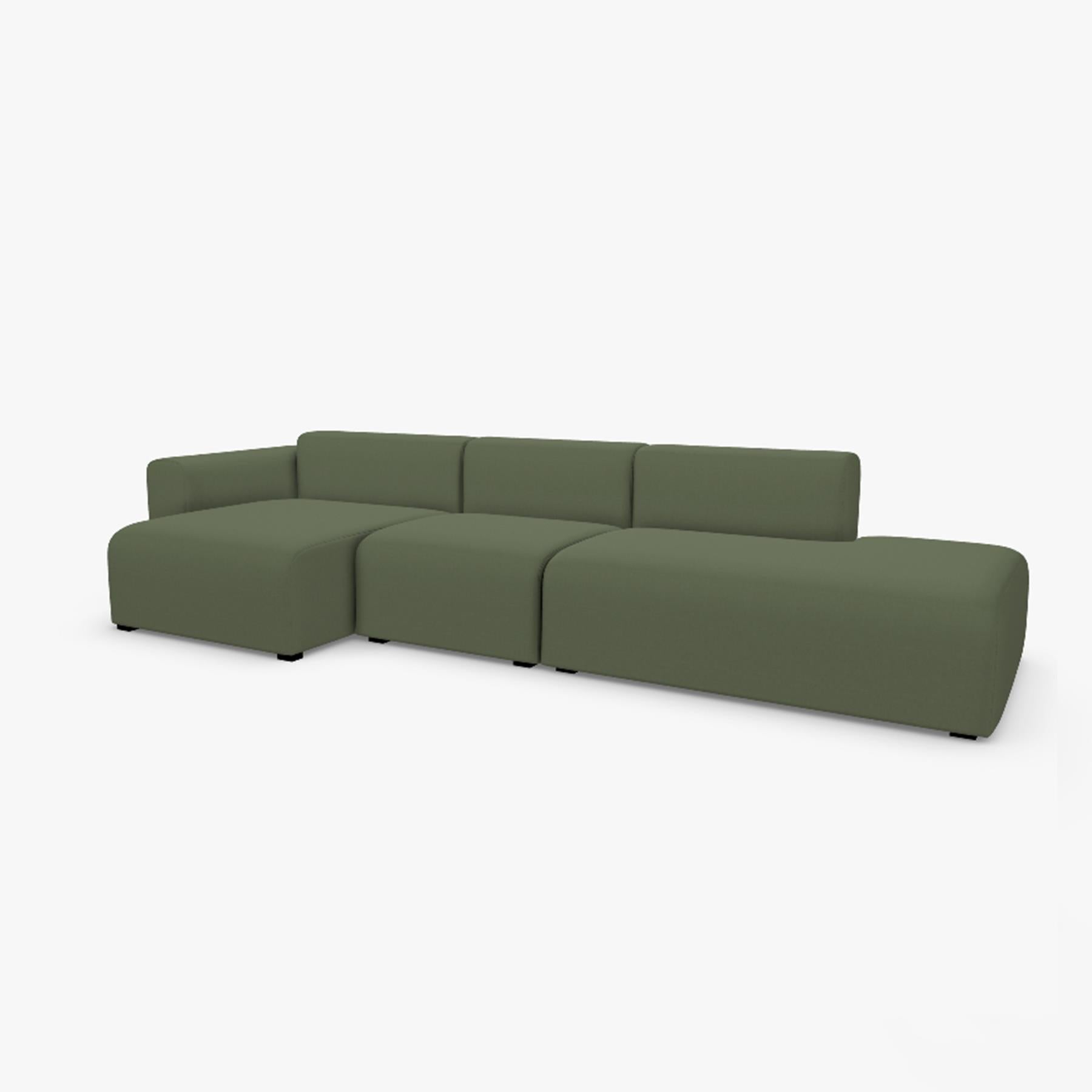 HAY Mags Sofa 3+ Seater Combination 4 Left