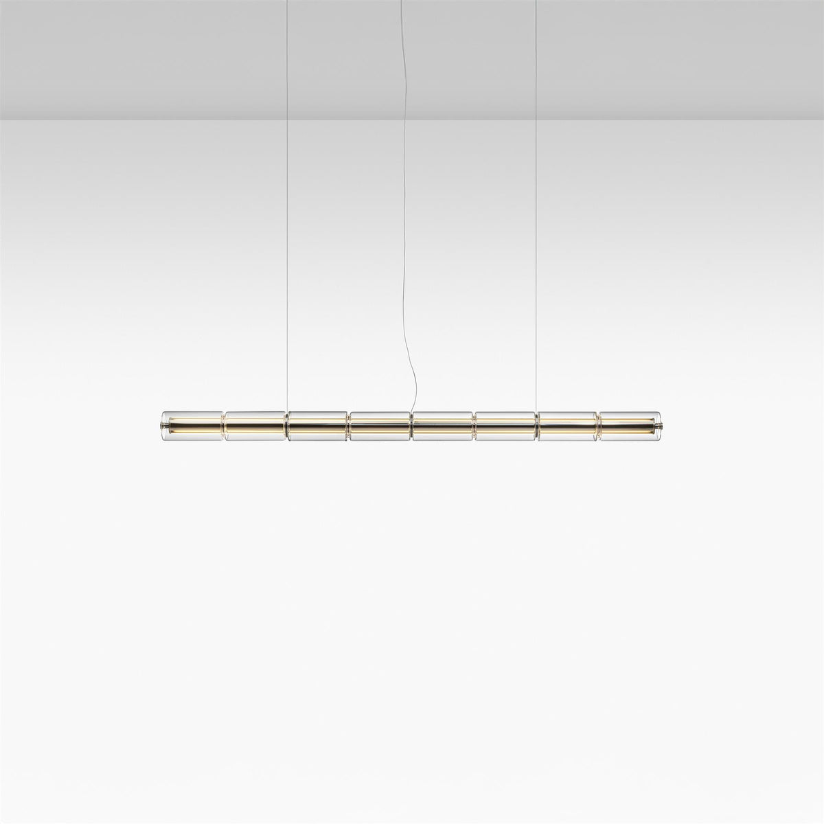 Flos Luce Cilindrica Linear Pendant Light