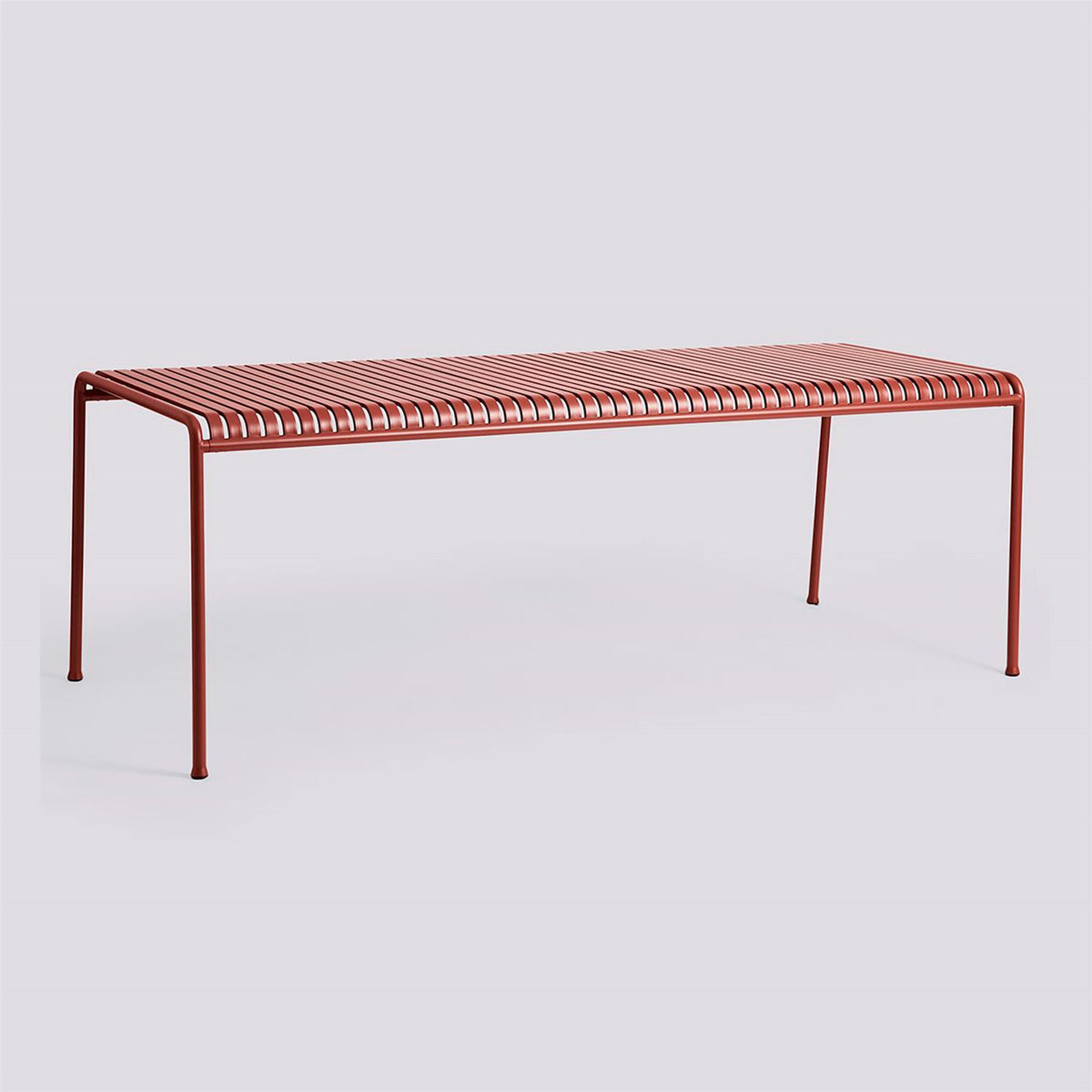 B-Stock HAY Palissade Dining Table Large: 220cm - Iron Red