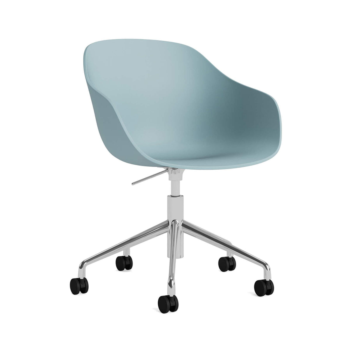 HAY AAC 252 Chair- 5 Star Swivel Base, Gas Lift and Wheels