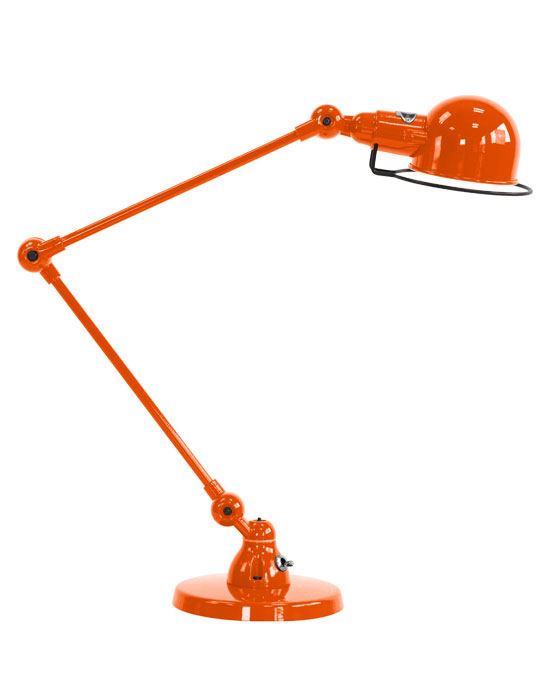 Jielde Signal Two Arm Desk Lamp - Gloss