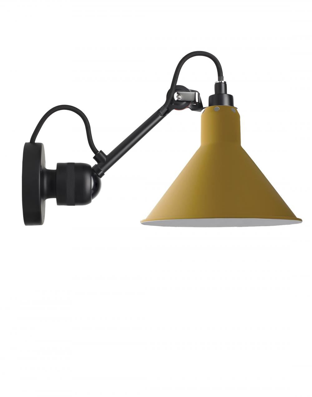 DCW Editions Lampe Gras 304 Small Wall Light - Black Arm