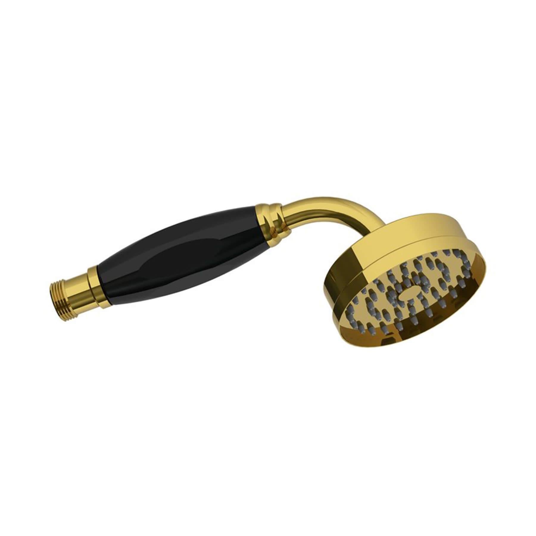Lefroy Brooks Mackintosh Handset with Black Ceramic Handle MK2142