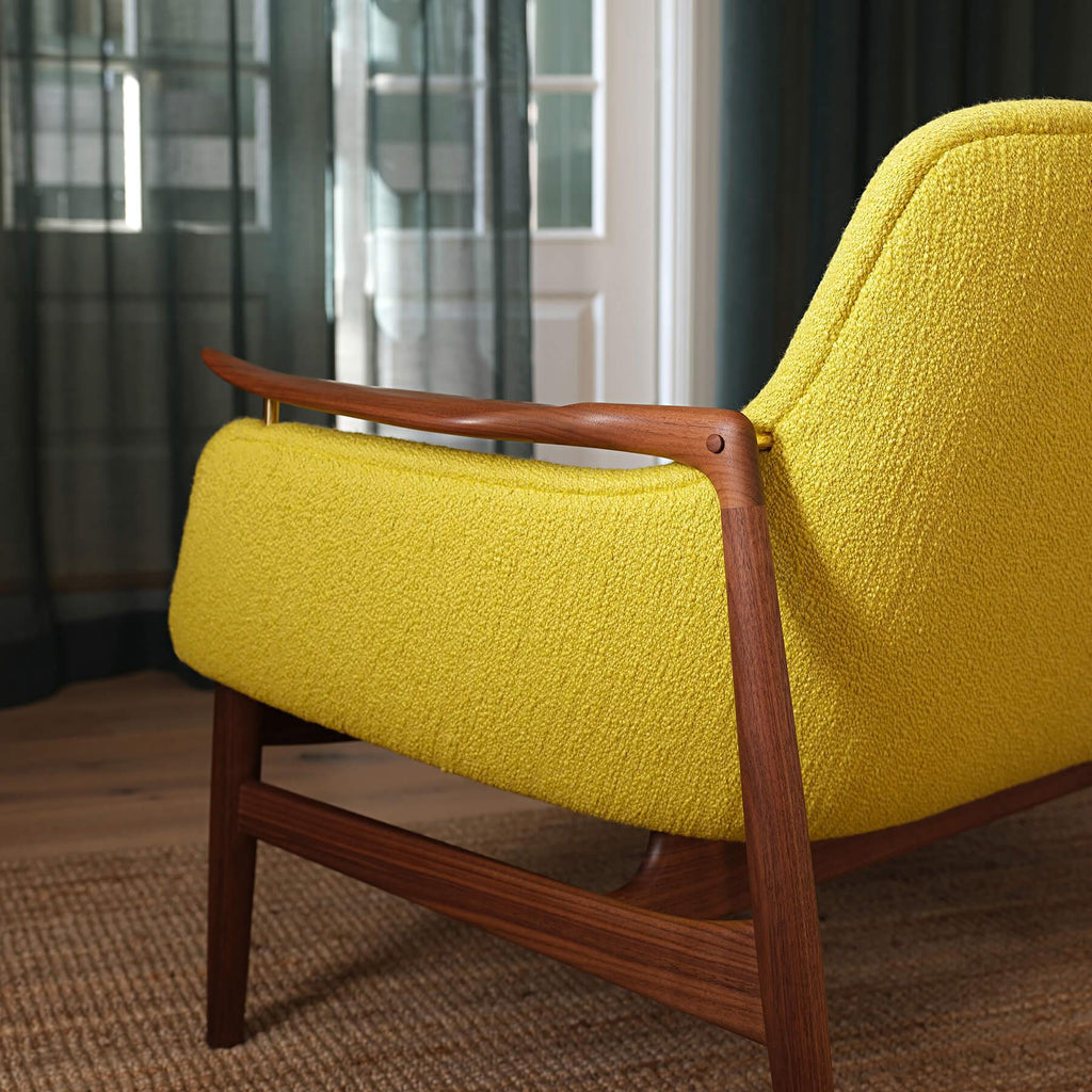 Finn Juhl The 53 Sofa in Dark Oiled Oak