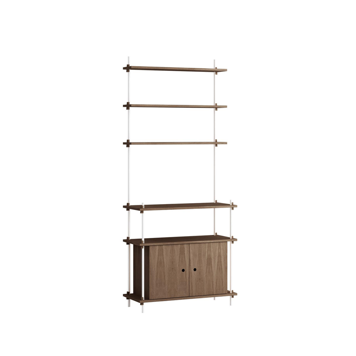 MOEBE Single Shelving System with Cabinet