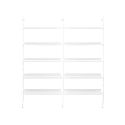 Kartell Adam Wood Double Book Case