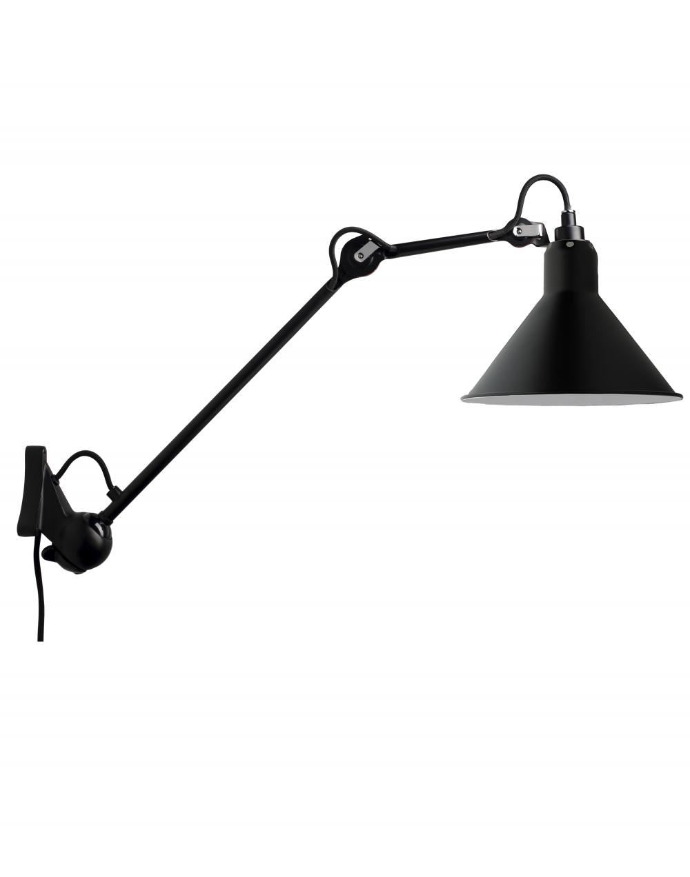 DCW Editions Lampe Gras 222 Wall Light - Black Arm