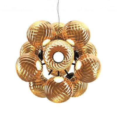 Tom Dixon Whirl Burst Chandelier LED Pendant Light
