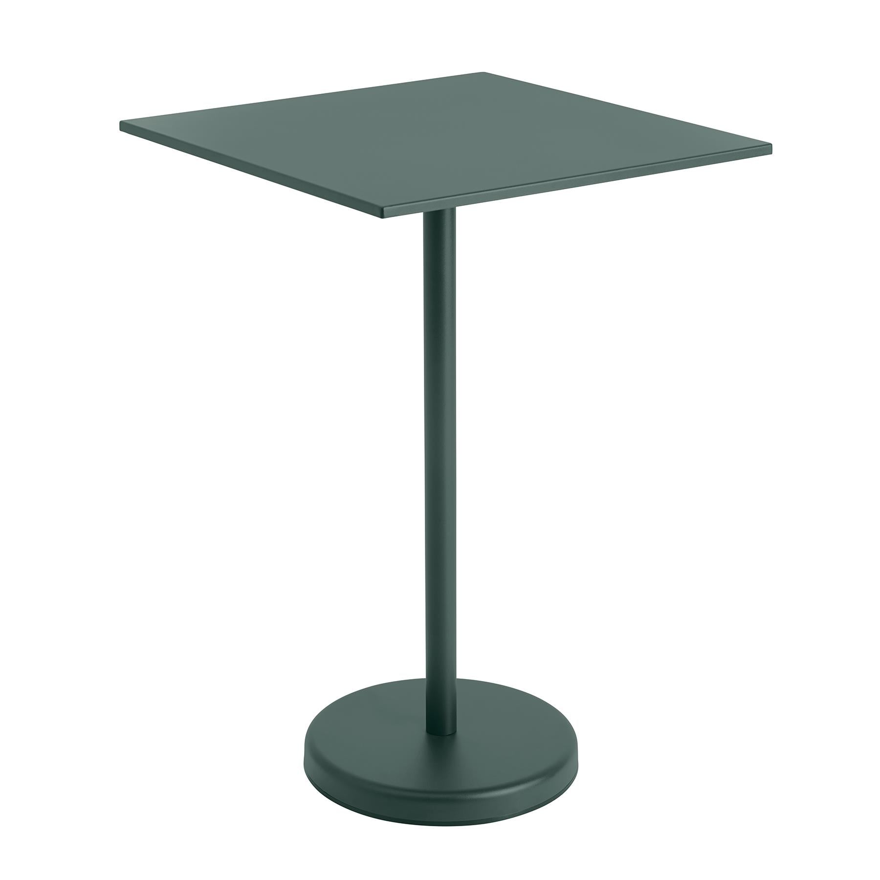 Muuto Linear High Square Steel Cafe Table