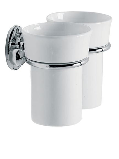 Lefroy Brooks LB4951 Edwardian Double China Mug and Holder