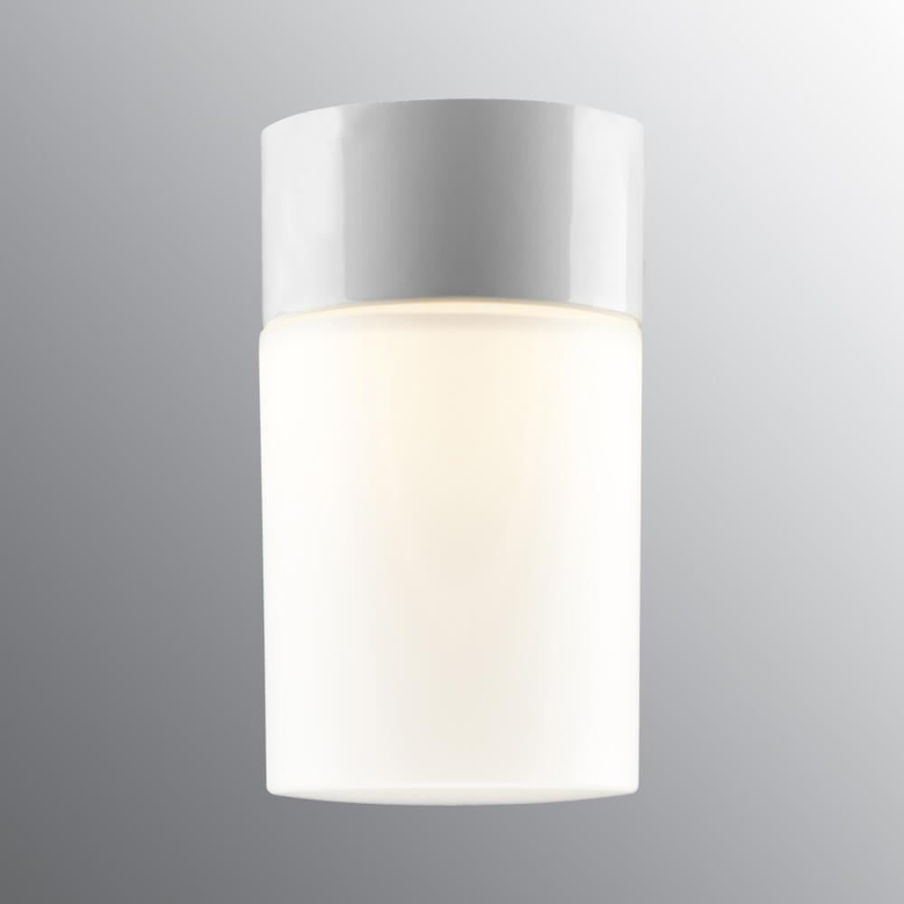 Old School Electric Opus 175 ceiling light - White opal glass