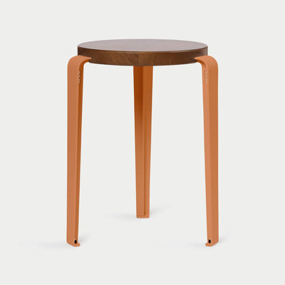 TIPTOE Lou Stool Oak Seat