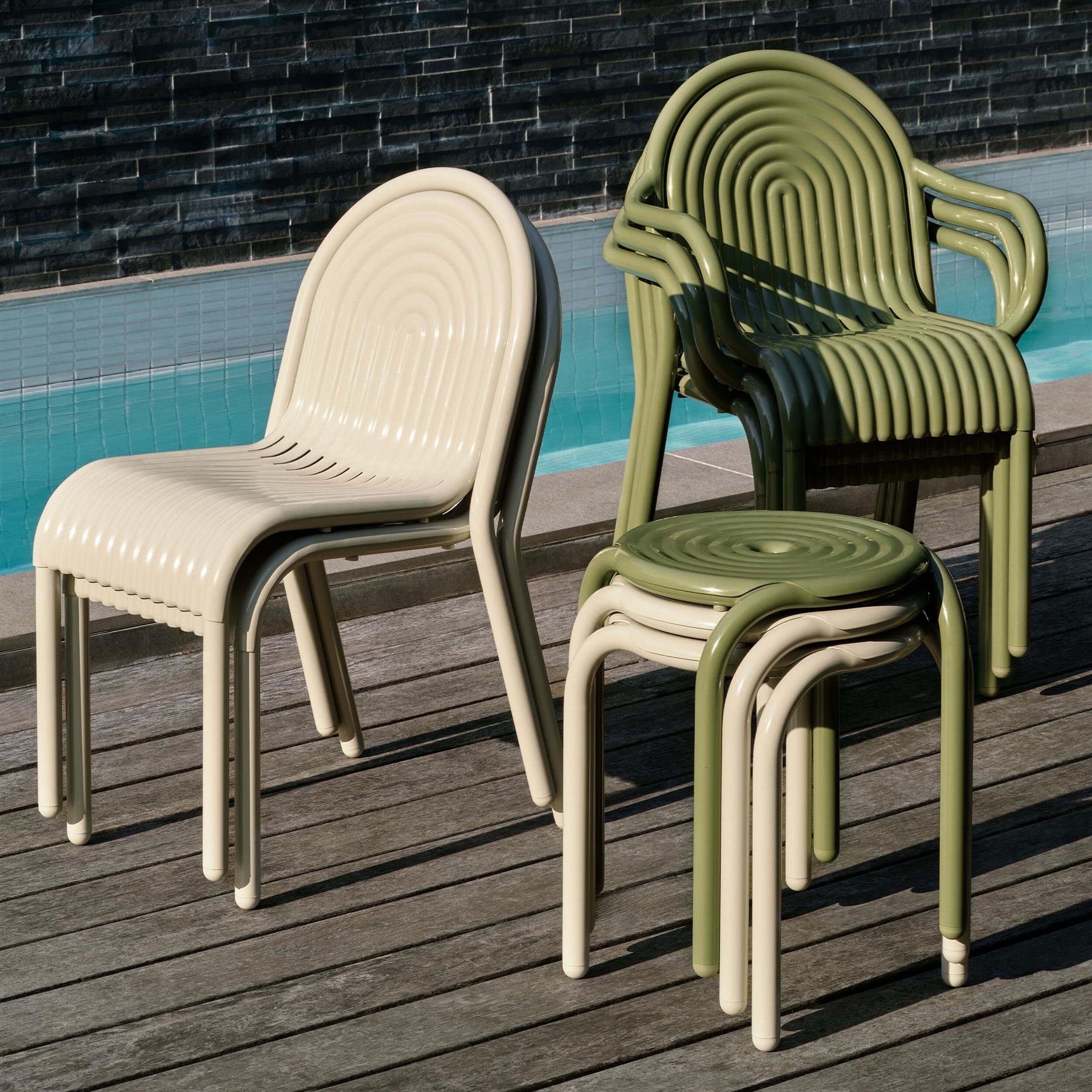 Tom Dixon Groove Garden Side Chair