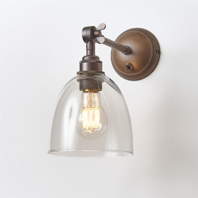 Old School Electric Bell Wall Light : Adjustable Arm