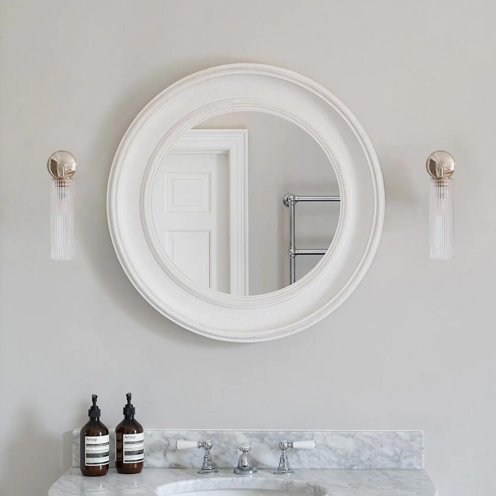Corston Claremont glass wall light - small
