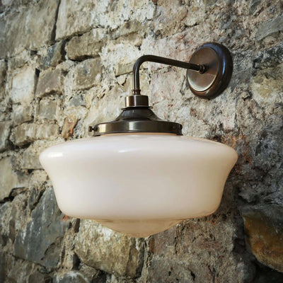 Mullan Lighting Anath Schoolhouse Bathroom Wall Light
