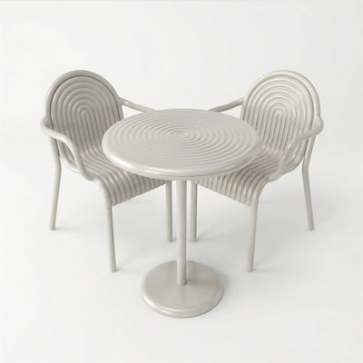Tom Dixon Groove Balcony Furniture Set - Curated by Holloways of Ludlow