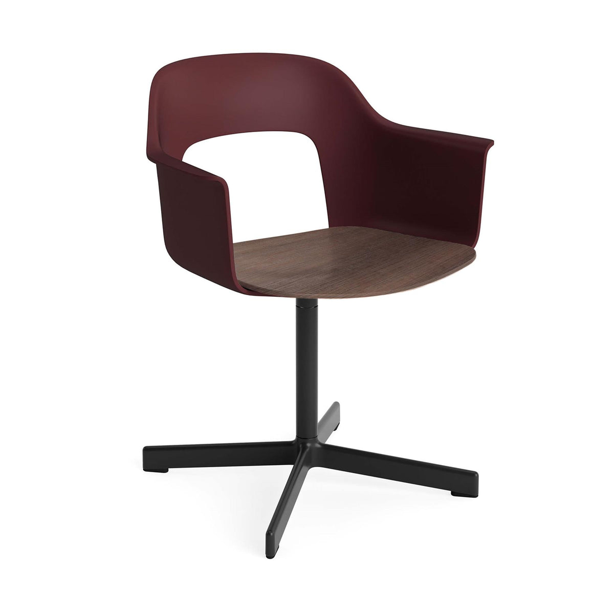 HAY Layout Armchair 232 with 4 Star Swivel Base