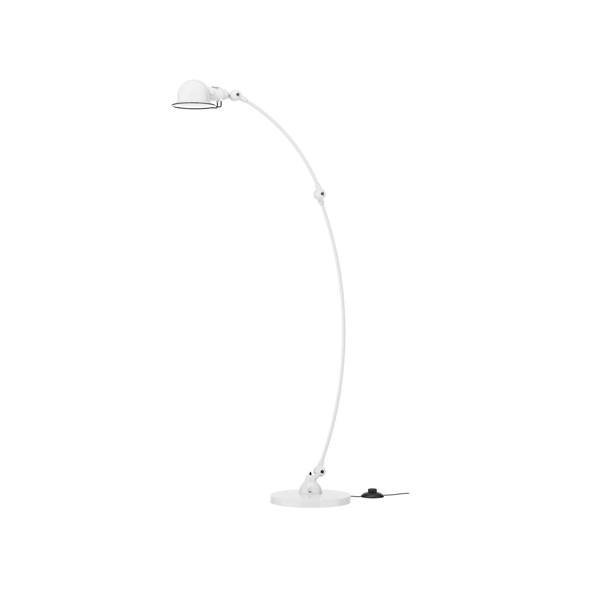 Jielde Signal Curved Floor Lamp - Gloss