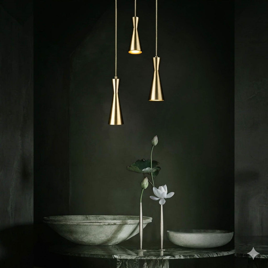 Marc Wood Cone Cluster Pendant Light