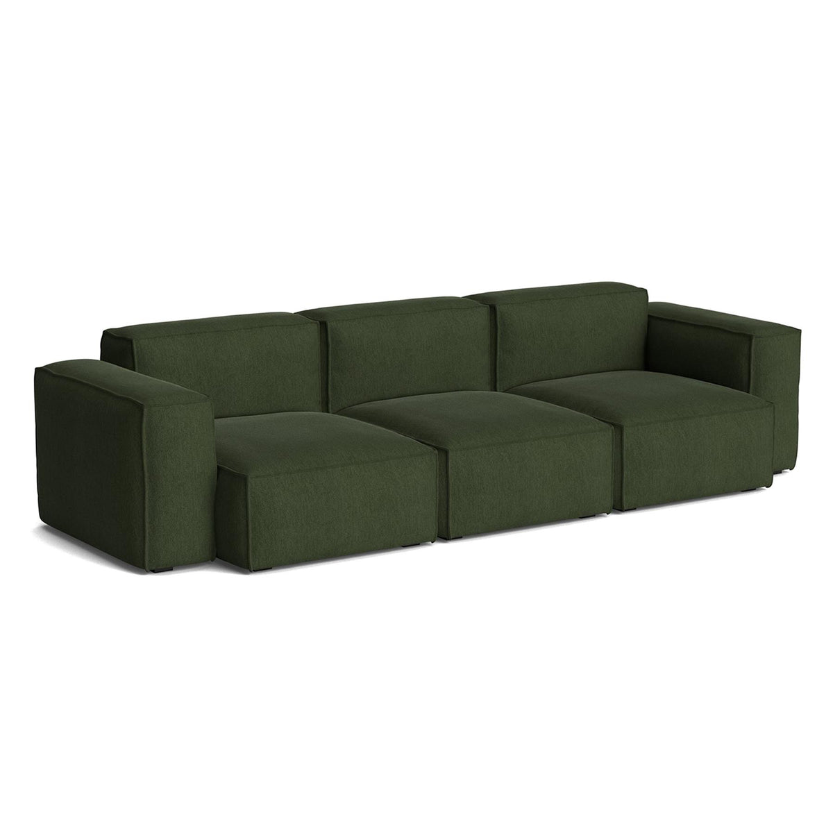 HAY Mags Soft 3+ Seater Sofa Low Armrest with Removable Cover Combination 1