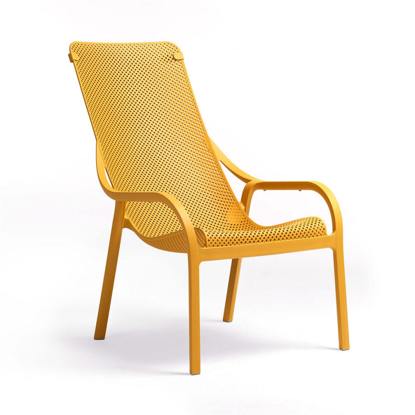 Outlet Nardi Net Lounge Outdoor Chair - Senape
