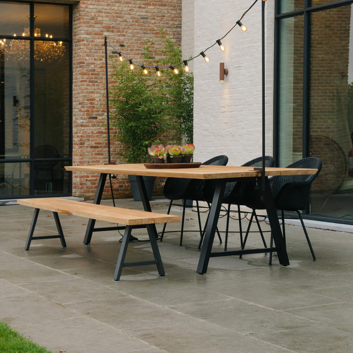 Vincent Sheppard Edgard Dining Chair Steel A Base