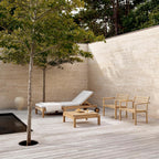 Carl Hansen & Son AH604 Outdoor Lounger