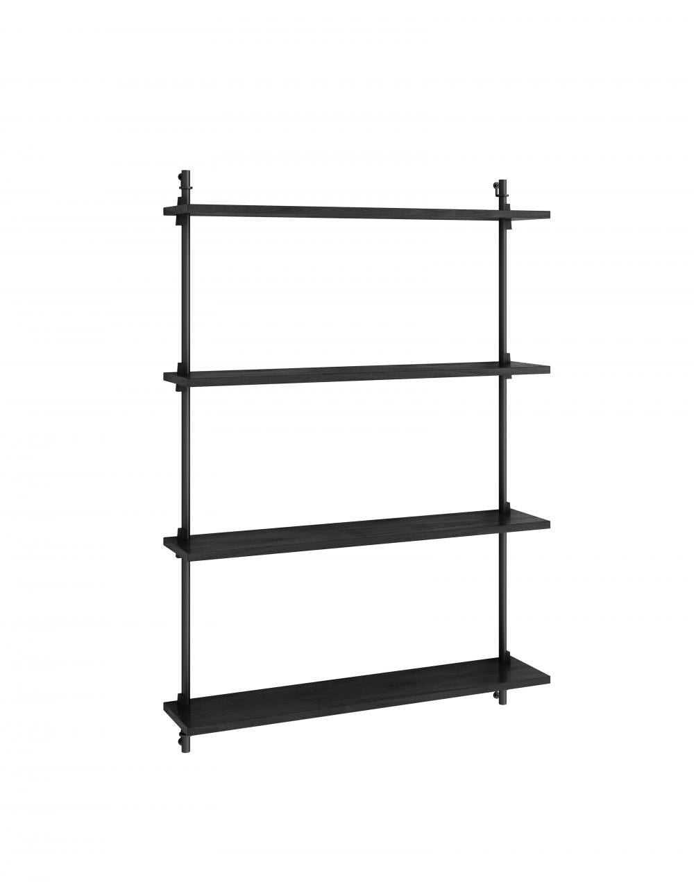 MOEBE Wall Shelving Set Single