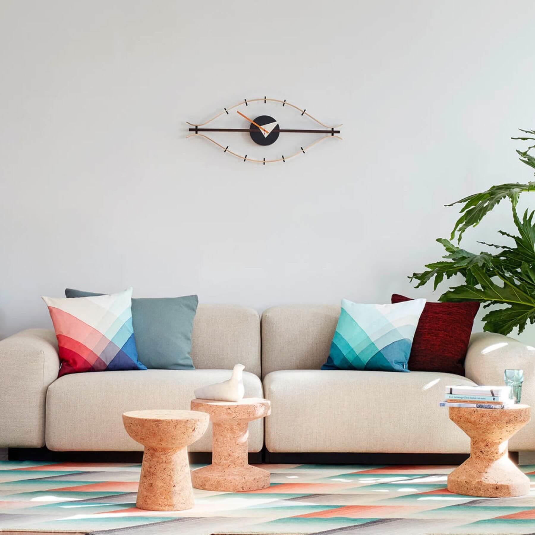 vitra e Nelson 掛け時計 Vitra Eye Wall Clock | Holloways of Ludlow