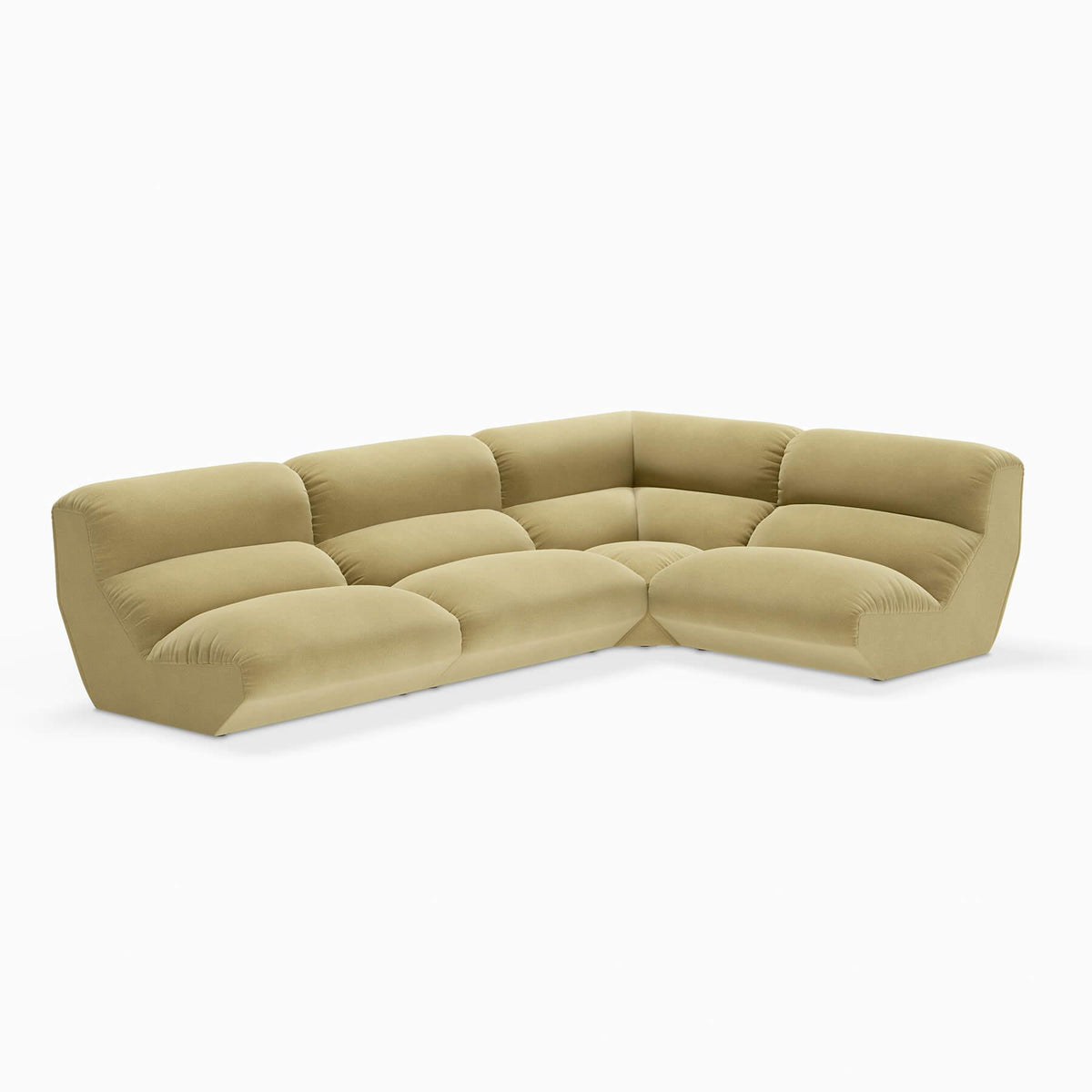 &Tradition Hi Lo 3+ Seater Sofa Configuration C