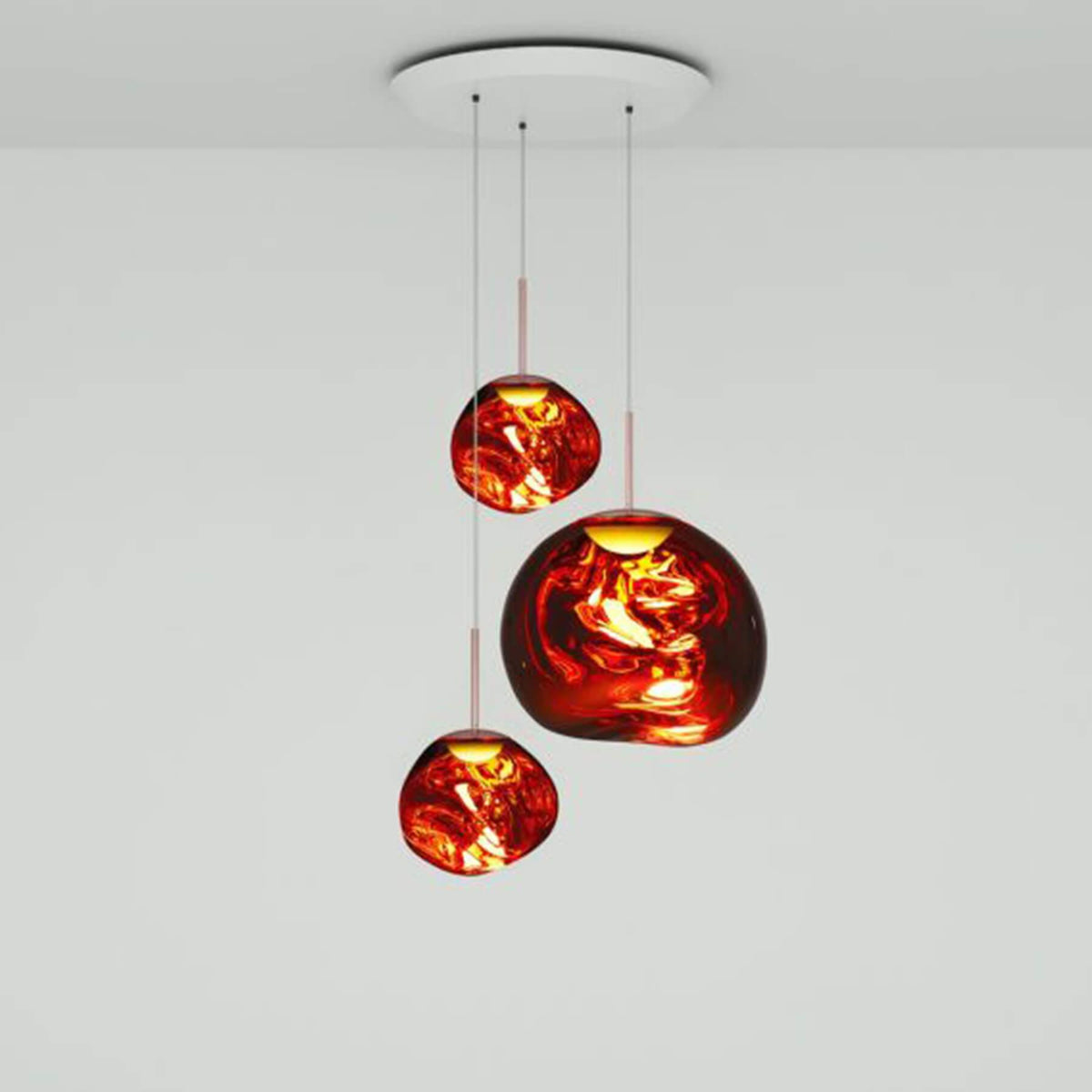 Tom Dixon Melt Round LED Pendant Light System